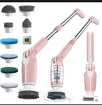 Vaxeple Electric Cleaning Spin Scrubber Bathroom - Cordless Shower Pink. Fixed Price $74.99.