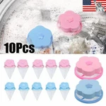 10 Floating Pet Fur Catcher Laundry Lint Hair Remover Filter For Washing Machine. Fixed Price $10.39.