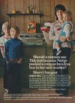 1974 Tide Laundry Detergent Soap / Norge Washer - Mom Kids Baby Print Ad Photo. Fixed Price $9.71.