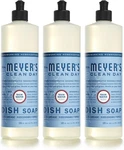 Mrs. Meyer's Clean Day Liquid Dish Soap, Rain Water, 16 Fl. Oz - Pack Of 3. Fixed Price $20.91.