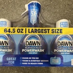 Dawn Platinum Powerwash, Fresh Scent, Starter Kit + Refills (21.5OZ Each - 3. Fixed Price $27.99.