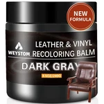 Weystom Leather Recoloring Balm - Repair 8.5OZ Without Oil, Dark Gray. Fixed Price $31.74.
