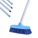 Yonill Deck With Long Handle - Floor Scrub Brushes For Cleaning Blue. Fixed Price $20.08.