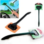 2 Windshield Cleaner With Microfiber Cloth Handle Pivoting Head Glass Washer. Fixed Price $12.99.