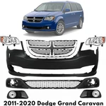 Front Bumper Cover & Grille Assembly For 2011-2020 Dodge Grand Caravan Ram C/v. Fixed Price $435.77.