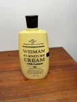 Weiman Furniture Cream With Lemon Oil, 8 Fl Oz. Discontinued Half Full. Fixed Price $13.94.