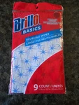 Brillo Basics 9 Reusable Wipes Multi-use For Cleaning Kitchen Bath Windows New. Fixed Price $5.99.