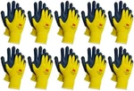 3M Nitrile Rubber Coated Nylon Work Gloves, Thin, Washable Bulk 10 Pack Yellow. Fixed Price $33.23.