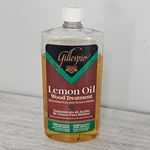 Gillespie Lemon Oil Wood Treatment 85% Full Vintage 1995 Discontinued. Fixed Price $32.89.