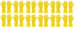 12 Pair Diswashing Gloves Reusable Cleaning Latex Rubber. Fixed Price $11.99.
