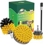 Scrubit Drill Brush Attachment Set Power Scrubber Tile Grout Tool - Yellow. Fixed Price $27.13.
