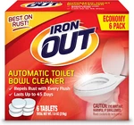 Automatic Toilet Bowl Cleaner, Helps Remove And Prevent Rust Stains. Fixed Price $12.87.