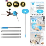 Ceiling Fan Cleaner - Adjustable With Extension Pole,dusters Fo.... Fixed Price $25.98.