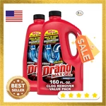Drano Max Gel Drain Clog Remover, 160 Ounces, 2 Count. Fixed Price $31.99.