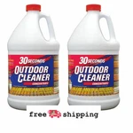 30 Seconds Outdoor Concentrate Algae Mold And Mildew Cleaner (1 Gallon) - 2 Pack. Fixed Price $33.88.