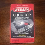 Weiman No Scent Cooktop Scrubbing Pads 3 Ct Sponge. Fixed Price $10.95.