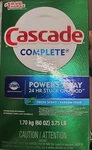 Cascade Complete Fresh Scent Powder Dishwasher Detergent Dawn Powered 60 Oz 1 Pk. Fixed Price $14.00.