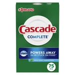 Cascade Complete Powder Dishwasher Detergent, 75 Ounce (pack Of 1), White. Fixed Price $10.45.