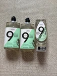 9 Elements Liquid Dish Soap, Eucalyptus Scent 3 Pack New. Fixed Price $44.99.