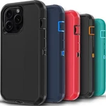 For Iphone 12/12 Max Case Cover Shockproof Heavy Duty + Tempered Glass. Fixed Price $7.99.