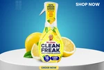 Mr. Freak Spray All-purpose Cleaner, Lemon, 16 Fl Oz. Fixed Price $9.97.