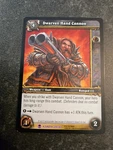 Wow Tcg Dwarven Hand Cannon Epic Single Card Nm. Fixed Price $6.70.