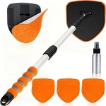 Windshield Cleaner Tool, Car Interior Glass Cleaning Kit With 360 Rotating Head. Fixed Price $17.99.