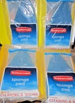 Rubbermaid Sponge Pad Cleaning & Wiping Switchable New Qty: 4. Fixed Price $10.00.