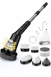 Electric Spin Scrubber Cordless Bathroom Cleaning Brush Shower Tile Tub 3 Heads. Fixed Price $27.99.