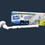 Turbo 360 Cordless Power Scrubber Cleaner Parts Repair No Charger Used. Fixed Price $9.99.