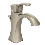 Moen Bathroom Faucet Mdl 6903 Voss Brushed Nickel Single Handle Hole, New. Fixed Price $199.99.
