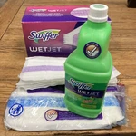 Swiffer Wetjet 42 Oz. Multi-purpose Floor Cleaner Refill Gain & 32 Cleaning Pads. Fixed Price $22.99.