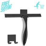 All-purpose Stainless Steel Shower Squeegee For Glass Door With Adhesive. Fixed Price $9.07.