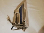 Shark GI468NN 10 Electric Steam Iron 1500W Vertical Anti-drip Silver Blue. Fixed Price $17.00.
