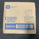 Dixie Ultra Tabletop Interfold Napkin Dispenser By Gp Pro, Black 54527A. Fixed Price $18.50.