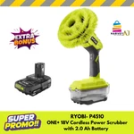 Ryobi P4510 18V One+ Power Scrubber With 2.0 Ah Battery. Fixed Price $80.97.