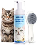 Cat Waterless Shampoo With Brush - No Rinse Formula Quick Clean Between Bath. Fixed Price $24.99.