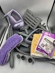Shark SC630 Handheld Steam Cleaner W/ Attachments Tested Working. Fixed Price $64.95.