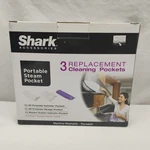 Shark Portable Steam Replacement Cleaning Pockets XT630 3PC Set Cylinder/wedge. Fixed Price $16.00.