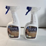 Lot Of Bona Hardwood Floor Cleaner Spray Bottles 22OZ. Fixed Price $19.99.