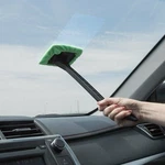 Car Windshield Glass Window Wonder Cleaner Microfiber Cloth Pivot Head Handle. Fixed Price $9.99.