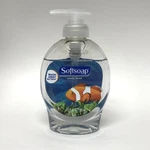 Softsoap Aquarium Series Clownfish W/back Panel Liquid Pump Hand Soap, 7.5OZ. Fixed Price $14.98.