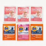 Tide Power Pods + Ivory Snow Baby Detergent Lot Travel Size Laundry Bundle Of 6. Fixed Price $14.51.
