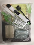 8 Pcs Hand-held Groove Gap Cleaning Tools,door Window Track Gr.... Fixed Price $15.00.