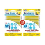 Sani 360 Sticks Drain Cleaner And Deodorizer, Lemon Fresh Scent, 48 Count. Fixed Price $19.99.