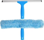 Mr.siga Professional Window Cleaning Combo - Squeegee & Microfiber Scrubb. Fixed Price $28.59.