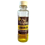 60S Old English Formula Lemon Oil Furniture Polish Glass Bottle Paper Label. Fixed Price $11.49.