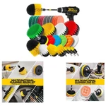 Drill Brush Set 30 Pack Scrub Pads Sponge All Purpose Clean For Tiles Grout Car. Fixed Price $41.90.