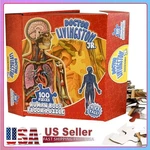 Human Anatomy Kids Floor Puzzle-dr Livingston Jr's 100-PIECE Full Body Jigsaw Us. Fixed Price $20.79.
