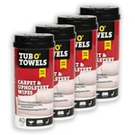 Tub O' Towels TW40-CP Carpet & Upholstery Wipes Stain Remover Count Pack. Fixed Price $34.39.